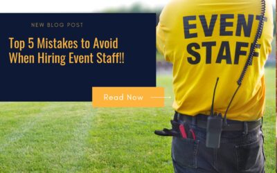 Top 5 Mistakes to Avoid When Hiring Event Staff